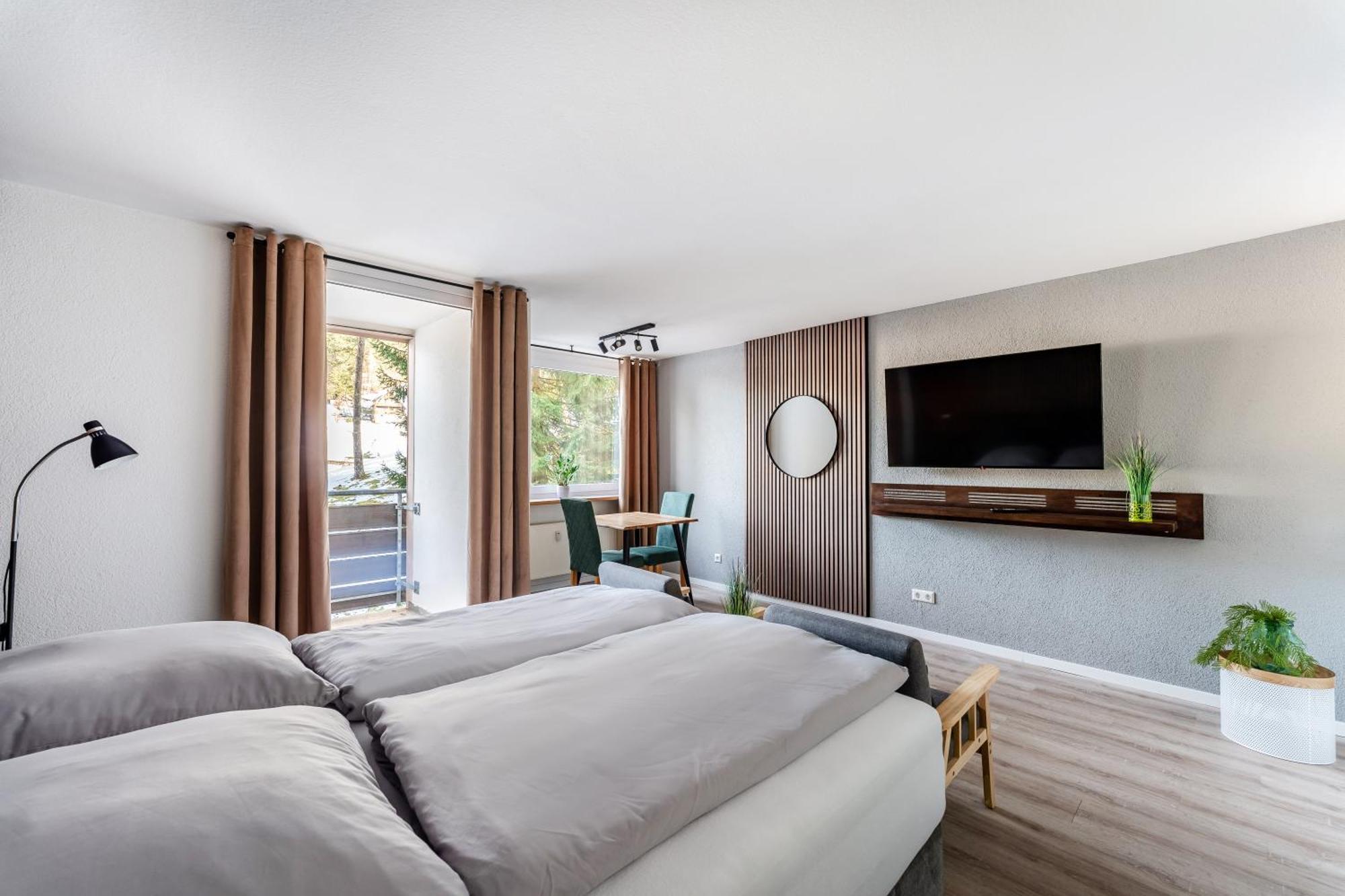 Juri5 In Baiersbronn Mit Pool Appartement Buitenkant foto