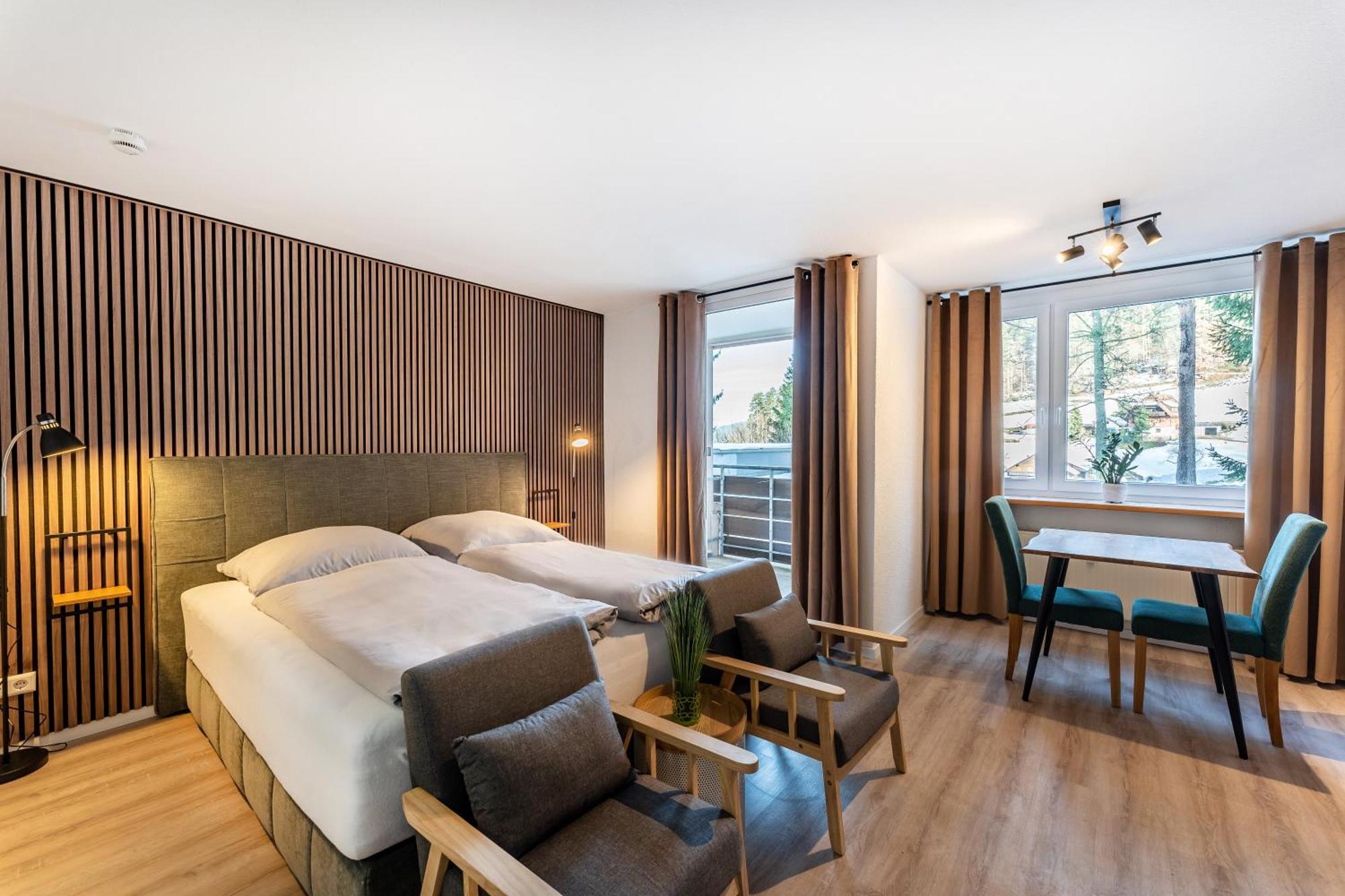 Juri5 In Baiersbronn Mit Pool Appartement Buitenkant foto